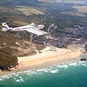 Motor Glider Flights Cornwall - Flying in Cornwall
