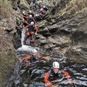 Canyoning in Galloway - Swimming in Canyon
