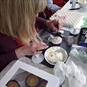 Cupcake Decorating Workshops Birmingham - Lady Decorating Cupcakes