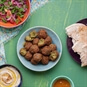 How to be a Mezze Legend Cookbook Kit - Falafel Ball made from cookbook recipe