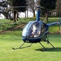 helicopter on grass
