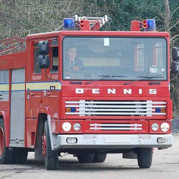 Drive a Fire Engine with Firefighter Drives at Into The Blue