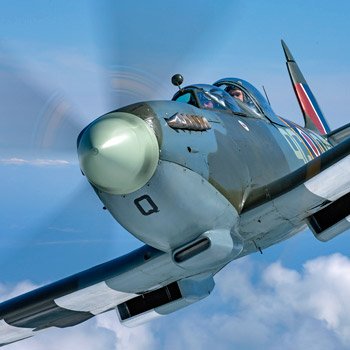 Two Seater Spitfire Flight - Fly in a Spitfire with Into The Blue