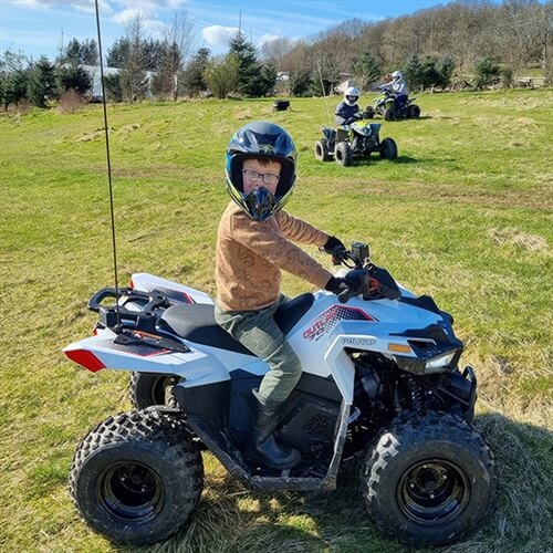 Action Adventure Junior Quads - Kid on quad bikes Action Adventure Junior Quads - Kid on quad bikes