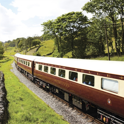 Luxury Day Trip with Afternoon Tea on the Northern Belle - Northern Belle Train Outside  Luxury Day Trip with Afternoon Tea on the Northern Belle - Northern Belle Train Outside