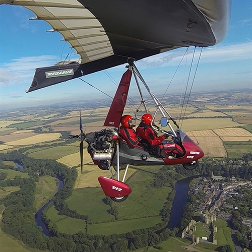 Flex-wing Microlighting in Northumbria from Eshott Airfiednear Morpeth Flex-wing Microlighting in Northumbria from Eshott Airfiednear Morpeth