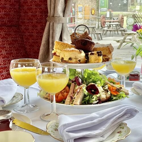 Cromford Mill Vintage Bus Trip and Steam Train Afternoon Tea at Ecclesbourne Railway Cromford Mill Vintage Bus Trip and Steam Train Afternoon Tea at Ecclesbourne Railway