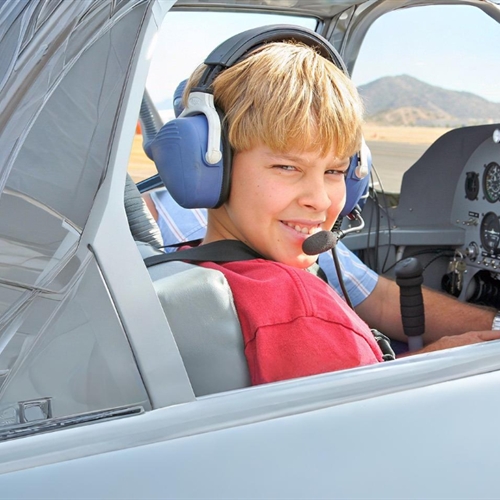 Junior Flying Lesson