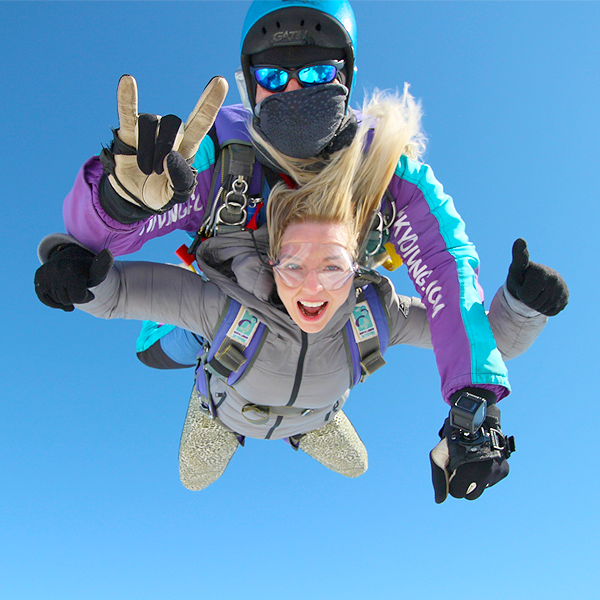 Topless Skydivers