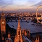 Hotel Break & London Eye Champagne Experience for Two London at Dusk