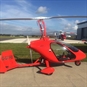 Gyrocopter Lessons Caernarfon Airport Red Gyro