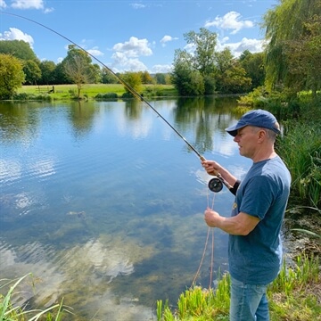 Fly Fishing Hampshire - Learn Fly Fishing nr Wellow Lakes in Hants
